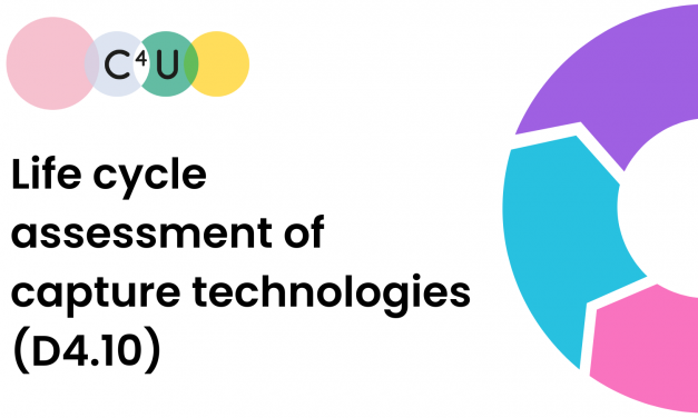 Life cycle assessment of capture technologies (D4.10)
